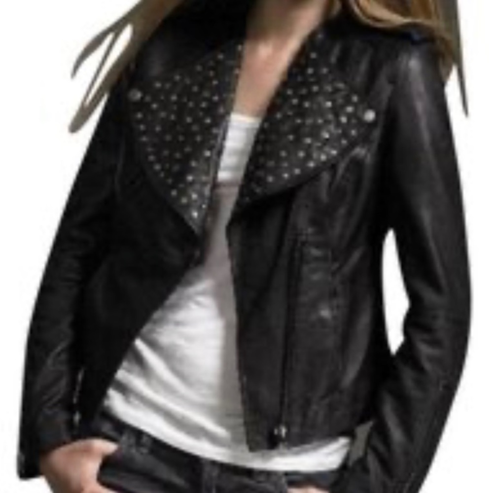 William Rast leather jacket